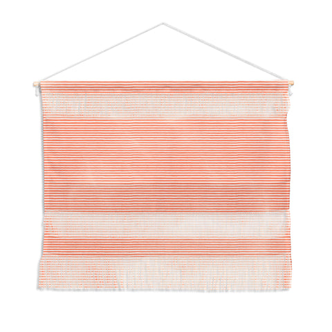 Ninola Design Marker Stripes Pink Wall Hanging Landscape