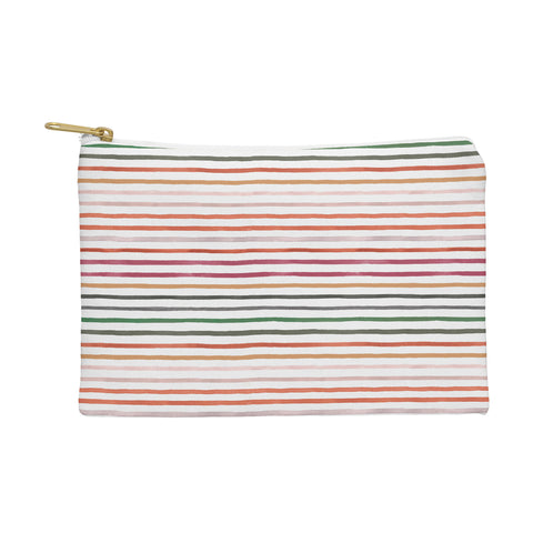 Ninola Design Marker stripes Terracota Pouch