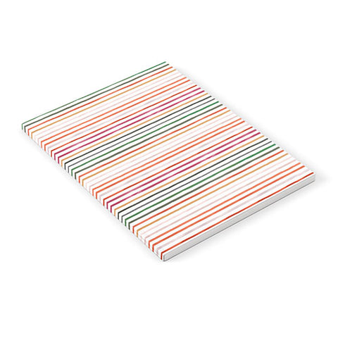 Ninola Design Marker stripes Terracota Notebook