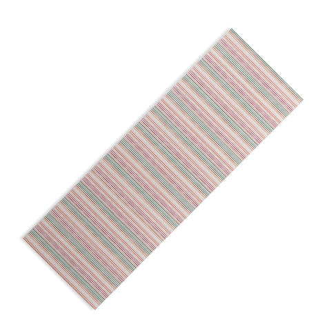 Ninola Design Marker stripes Terracota Yoga Mat