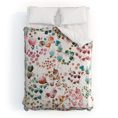 Ninola Design Meadow Copper blue Comforter