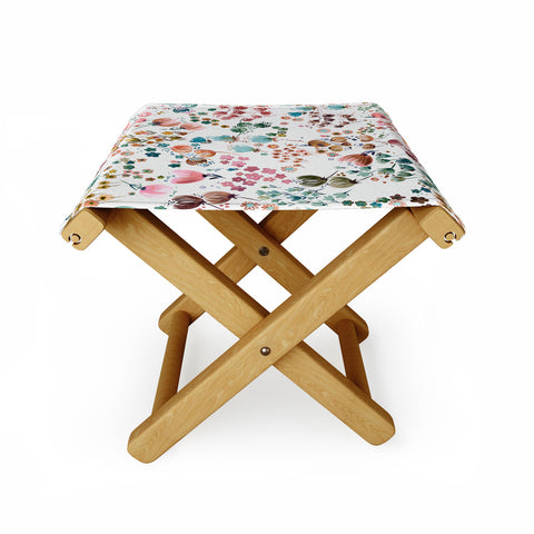 Ninola Design Meadow Copper blue Folding Stool