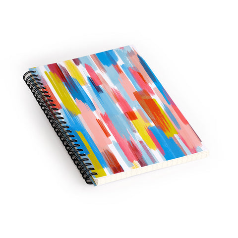 Ninola Design Memories color strokes Spiral Notebook