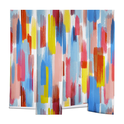 Ninola Design Memories color strokes Wall Mural