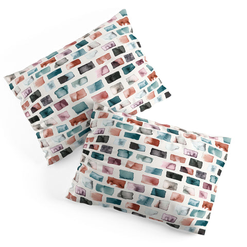 Ninola Design Mineral Color Blocks Rustic Pillow Shams