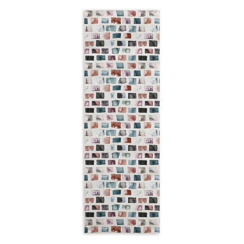 Ninola Design Mineral Color Blocks Rustic Yoga Towel