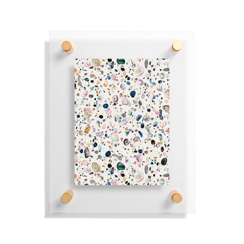 Ninola Design Mineral terrazzo Floating Acrylic Print