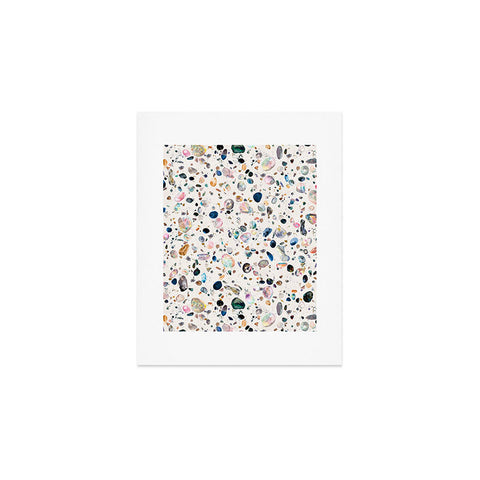 Ninola Design Mineral terrazzo Art Print