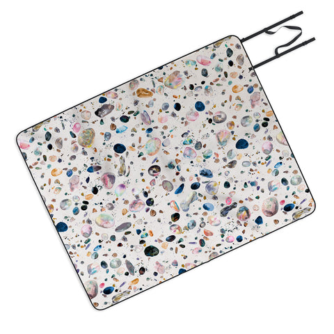 Ninola Design Mineral terrazzo Picnic Blanket