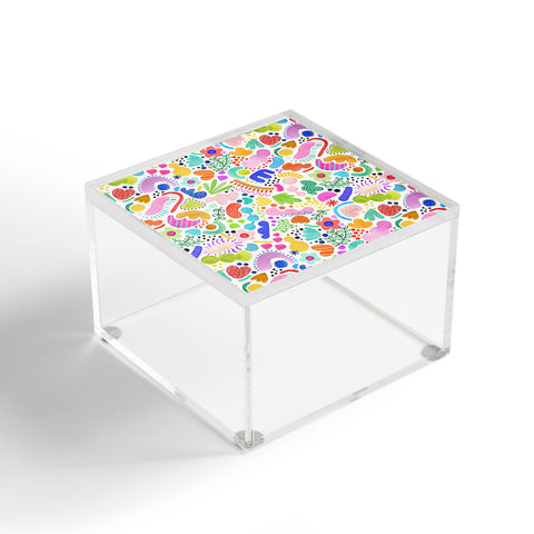 Ninola Design Modern Abstract Bold Shapes Acrylic Box