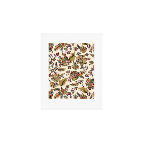 Ninola Design Modern Indienne Gold green Art Print