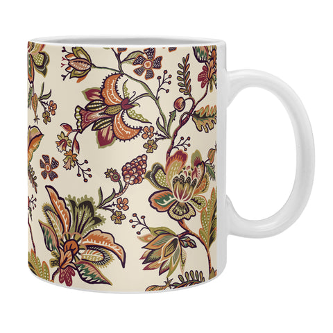Ninola Design Modern Indienne Gold green Coffee Mug