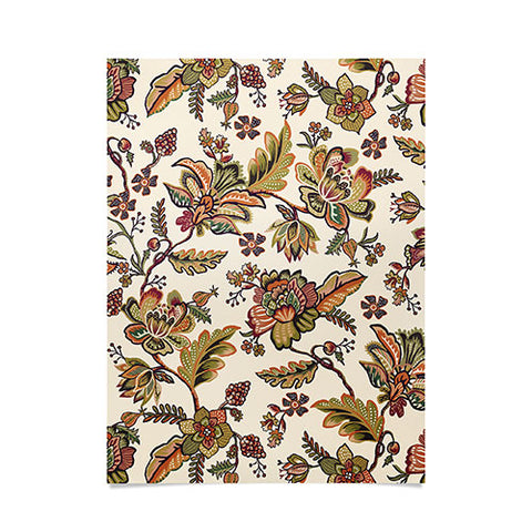 Ninola Design Modern Indienne Gold green Poster