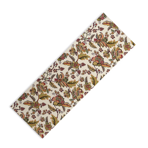Ninola Design Modern Indienne Gold green Yoga Mat
