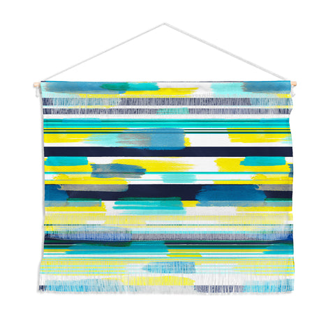 Ninola Design Modern marine stripes yellow Wall Hanging Landscape