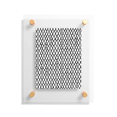 Ninola Design Monochromatic Geometric Floating Acrylic Print