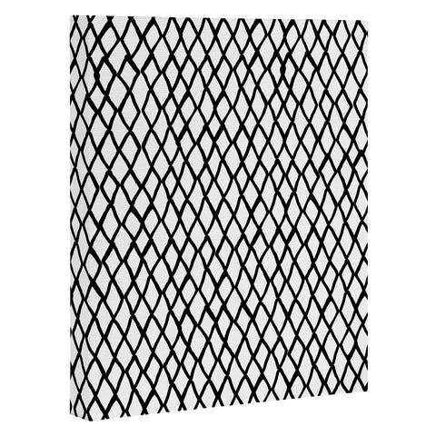 Ninola Design Monochromatic Geometric Art Canvas