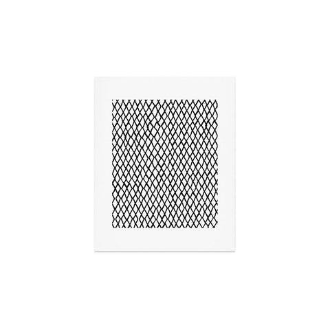 Ninola Design Monochromatic Geometric Art Print