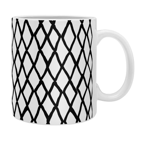 Ninola Design Monochromatic Geometric Coffee Mug