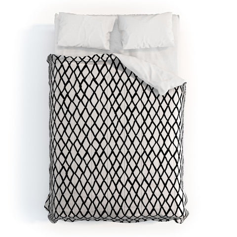 Ninola Design Monochromatic Geometric Comforter