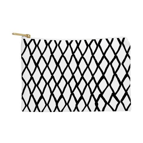 Ninola Design Monochromatic Geometric Pouch