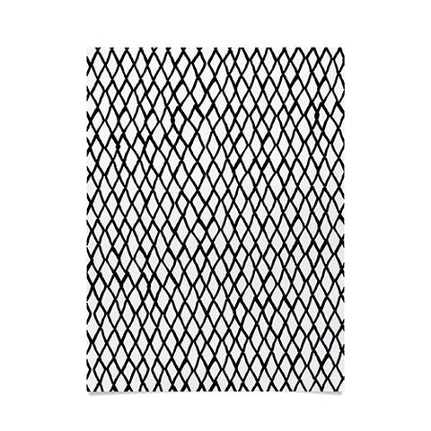 Ninola Design Monochromatic Geometric Poster