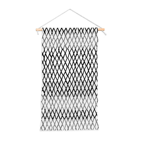 Ninola Design Monochromatic Geometric Wall Hanging Portrait