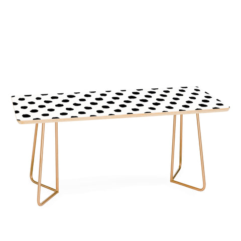 Ninola Design Monochromatic Palette Dots Coffee Table