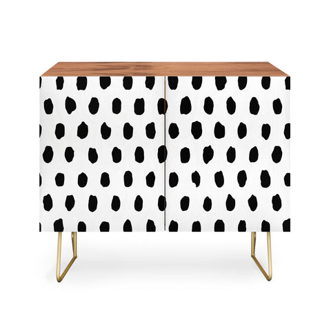 Ninola Design Monochromatic Palette Dots Credenza