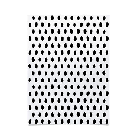Ninola Design Monochromatic Palette Dots Poster