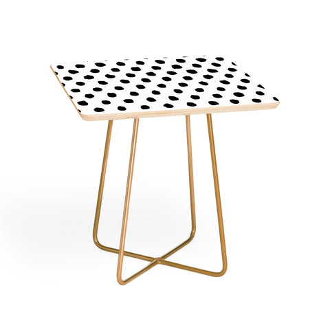 Ninola Design Monochromatic Palette Dots Side Table