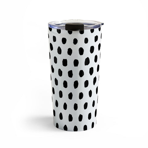 Ninola Design Monochromatic Palette Dots Travel Mug