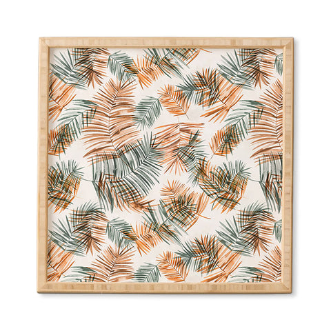 Ninola Design Moroccan Palms Branches Framed Wall Art