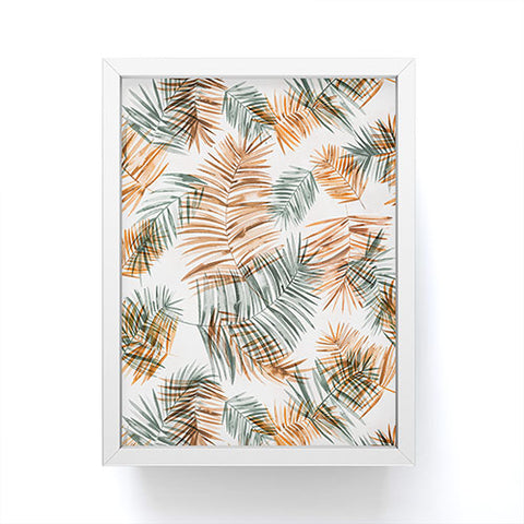 Ninola Design Moroccan Palms Branches Framed Mini Art Print