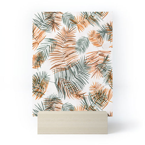 Ninola Design Moroccan Palms Branches Mini Art Print