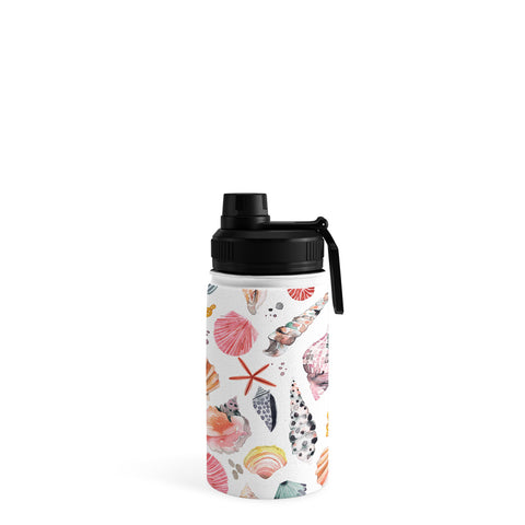 Ninola Design Moroccan Sea Shells Orange Water Bottle