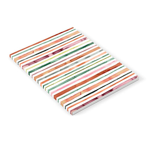 Ninola Design Moroccan Tropic Stripes Green Notebook