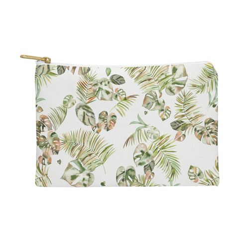 Ninola Design Moroccan Tropical Leaves Pouch