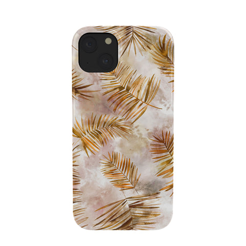 Ninola Design Moroccan Watery Palms Gold Phone Case