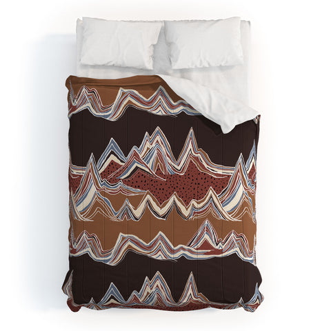 Ninola Design Mountain Layers Western Comforter