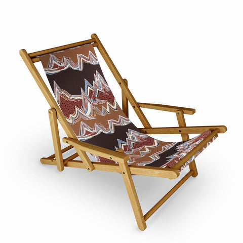 Ninola Design Mountain Layers Western Sling Chair