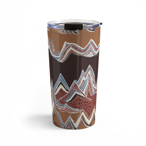 Ninola Design Mountain Layers Western Travel Mug