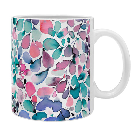 Ninola Design Multicolored Floral Ivy Pastel Coffee Mug