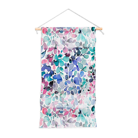 Ninola Design Multicolored Floral Ivy Pastel Wall Hanging Portrait