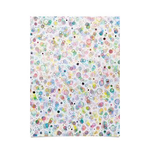 Ninola Design Multicolored pastel bubbles dream Poster