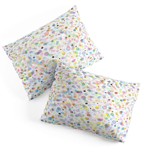 Ninola Design Multicolored pastel bubbles dream Pillow Shams