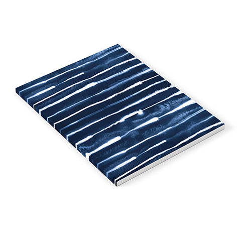 Ninola Design Navy ink stripes Notebook