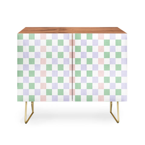 Ninola Design Nostalgic Squares Pastel Credenza