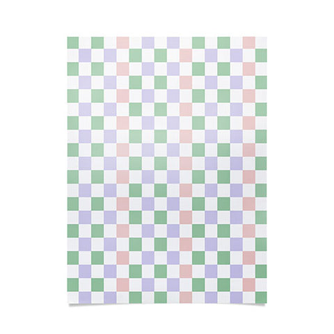 Ninola Design Nostalgic Squares Pastel Poster