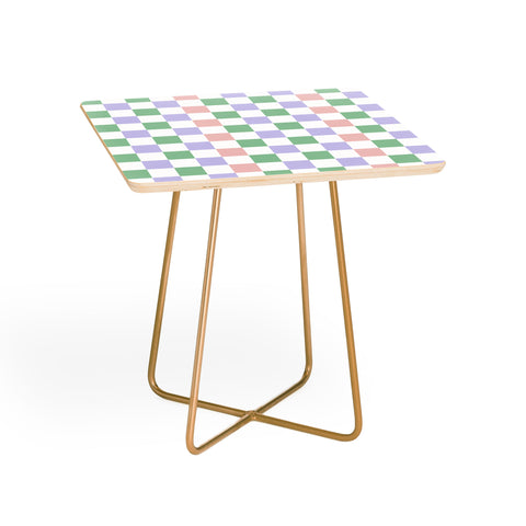 Ninola Design Nostalgic Squares Pastel Side Table